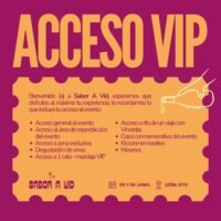 Acceso VIP - 5 y 6 de Junio