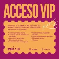 Acceso VIP - 5 de Junio